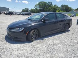 Salvage cars for sale from Copart Gastonia, NC: 2015 Chrysler 200 S