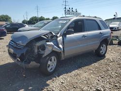 Salvage cars for sale from Copart Columbus, OH: 2008 KIA Sportage LX