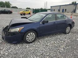 Salvage cars for sale at Barberton, OH auction: 2010 Honda Accord LX