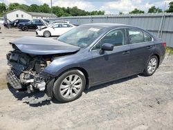 Salvage cars for sale at York Haven, PA auction: 2017 Subaru Legacy 2.5I Premium