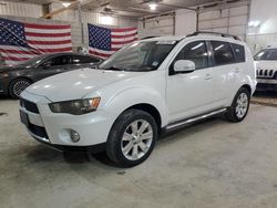 Salvage cars for sale at Columbia, MO auction: 2012 Mitsubishi Outlander SE