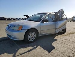 Salvage cars for sale at Martinez, CA auction: 2003 Honda Civic LX