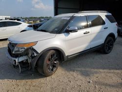 Salvage cars for sale from Copart Houston, TX: 2014 Ford Explorer Limited