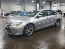 Salvage cars for sale at Ham Lake, MN auction: 2015 Toyota Camry LE