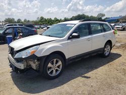 Salvage cars for sale at Florence, MS auction: 2014 Subaru Outback 2.5I