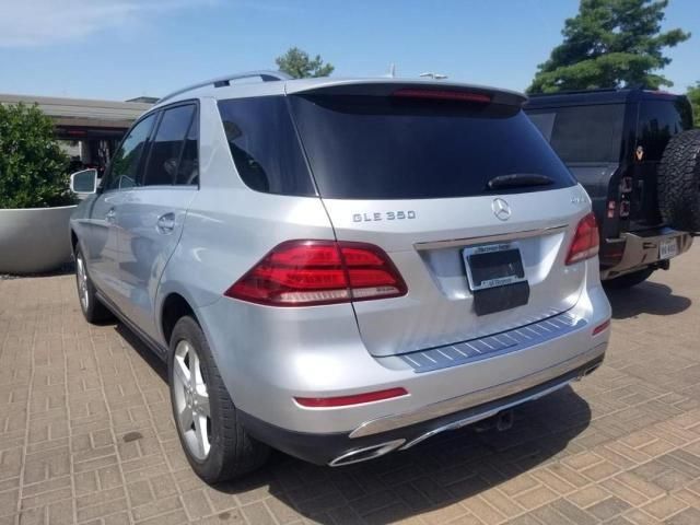 2016 Mercedes-Benz GLE 350 4matic