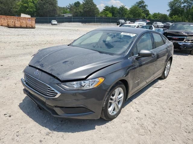 2018 Ford Fusion SE Hybrid