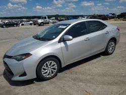 Toyota Corolla l salvage cars for sale: 2017 Toyota Corolla L