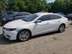 Salvage cars for sale from Copart Austell, GA: 2017 Chevrolet Malibu LT