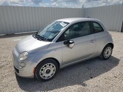 Salvage cars for sale at Arcadia, FL auction: 2012 Fiat 500 POP