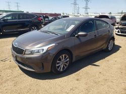 Salvage cars for sale at Elgin, IL auction: 2017 KIA Forte LX