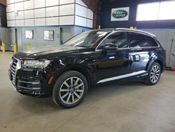 Salvage cars for sale from Copart East Granby, CT: 2017 Audi Q7 Premium Plus