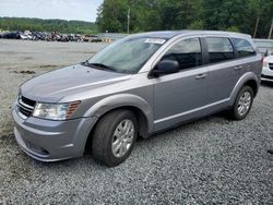 Salvage cars for sale at Concord, NC auction: 2015 Dodge Journey SE