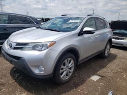 Salvage cars for sale at Elgin, IL auction: 2014 Toyota Rav4 Limited