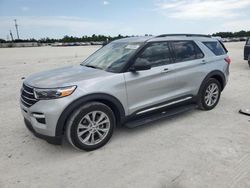 Salvage cars for sale at Arcadia, FL auction: 2023 Ford Explorer XLT