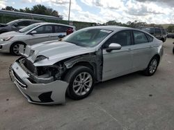 Salvage cars for sale at Orlando, FL auction: 2019 Ford Fusion SE