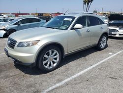Salvage cars for sale from Copart Van Nuys, CA: 2007 Infiniti FX35