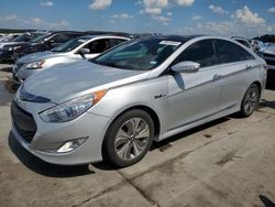 Vehiculos salvage en venta de Copart Grand Prairie, TX: 2015 Hyundai Sonata Hybrid