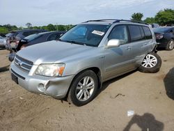 Toyota Highlander Hybrid salvage cars for sale: 2007 Toyota Highlander Hybrid