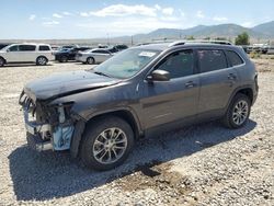 Salvage cars for sale at Magna, UT auction: 2019 Jeep Cherokee Latitude Plus