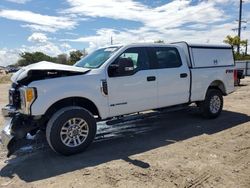 Salvage cars for sale at Riverview, FL auction: 2017 Ford F250 Super Duty