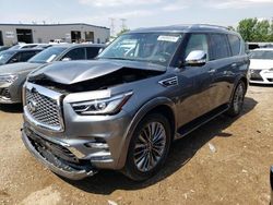 Infiniti Vehiculos salvage en venta: 2019 Infiniti QX80 Luxe