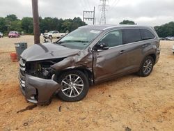 Salvage cars for sale from Copart China Grove, NC: 2018 Toyota Highlander SE