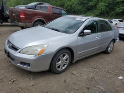 Honda Accord ex salvage cars for sale: 2006 Honda Accord EX