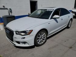 Salvage cars for sale at Farr West, UT auction: 2012 Audi A6 Prestige