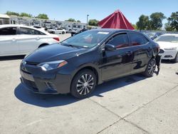 Salvage cars for sale at Sacramento, CA auction: 2016 Toyota Corolla L