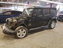 Vehiculos salvage en venta de Copart Wheeling, IL: 2012 Jeep Wrangler Unlimited Sahara