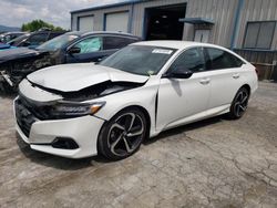 Honda Accord Sport salvage cars for sale: 2022 Honda Accord Sport