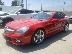 Salvage cars for sale from Copart Rancho Cucamonga, CA: 2009 Mercedes-Benz SL 550