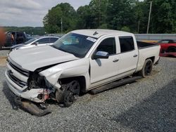 Chevrolet salvage cars for sale: 2016 Chevrolet Silverado K1500 LTZ