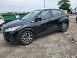 Salvage cars for sale at Woodhaven, MI auction: 2021 Nissan Kicks SV