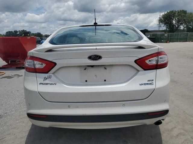 2013 Ford Fusion SE Hybrid