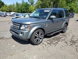 Land Rover salvage cars for sale: 2015 Land Rover LR4 HSE Luxury