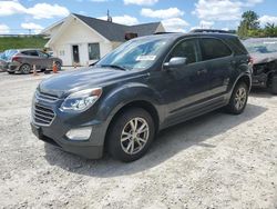 Salvage cars for sale at Northfield, OH auction: 2017 Chevrolet Equinox LT