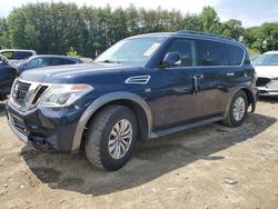 Nissan Armada sv salvage cars for sale: 2020 Nissan Armada SV