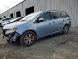 Salvage cars for sale at Jacksonville, FL auction: 2014 Honda Odyssey EXL