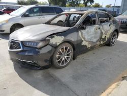 Carros salvage para piezas a la venta en subasta: 2019 Acura TLX