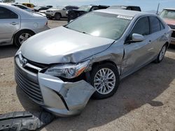 Salvage cars for sale at Tucson, AZ auction: 2017 Toyota Camry LE