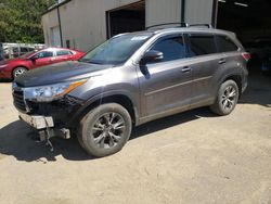 Toyota Highlander salvage cars for sale: 2015 Toyota Highlander XLE