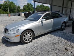 Mercedes-Benz S 550 salvage cars for sale: 2007 Mercedes-Benz S 550