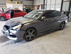 Salvage cars for sale at Kansas City, KS auction: 2017 Honda Accord Sport