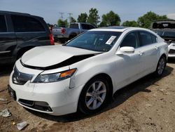 Salvage cars for sale at Elgin, IL auction: 2013 Acura TL Tech
