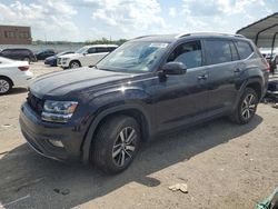 Volkswagen salvage cars for sale: 2018 Volkswagen Atlas SE