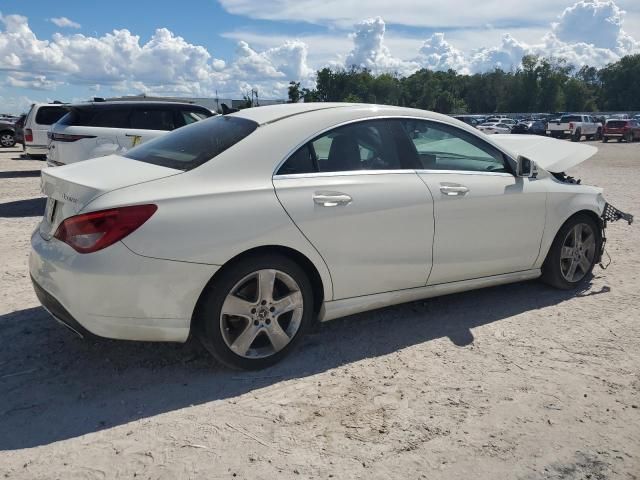 2018 Mercedes-Benz CLA 250 4matic