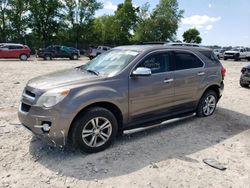 Salvage cars for sale at Cicero, IN auction: 2012 Chevrolet Equinox LTZ