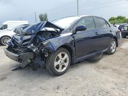 Toyota Vehiculos salvage en venta: 2013 Toyota Corolla Base